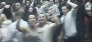 Saturday partying after the races. shot from my guitar on stage